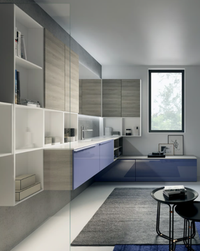 MAKE B 09 - Bathroom cabinet / vanity unit by LASA IDEA - view 3